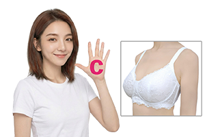 日本人女性の平均はCカップ