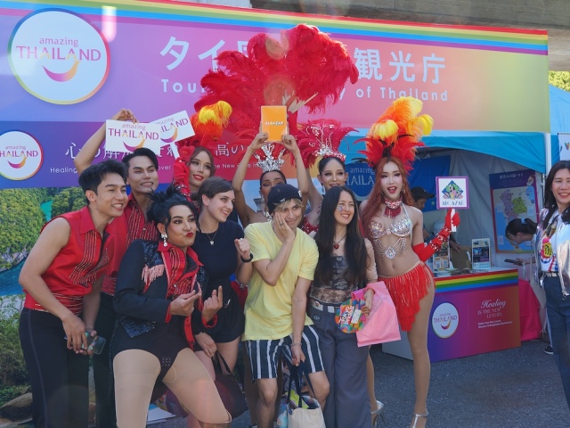 Tokyo Pride タイ国政府観光庁ブース