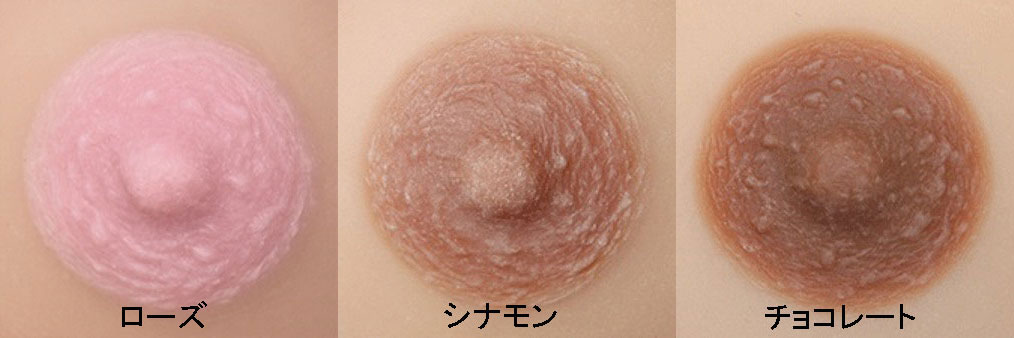 ヴィーナスニプルカラー並び